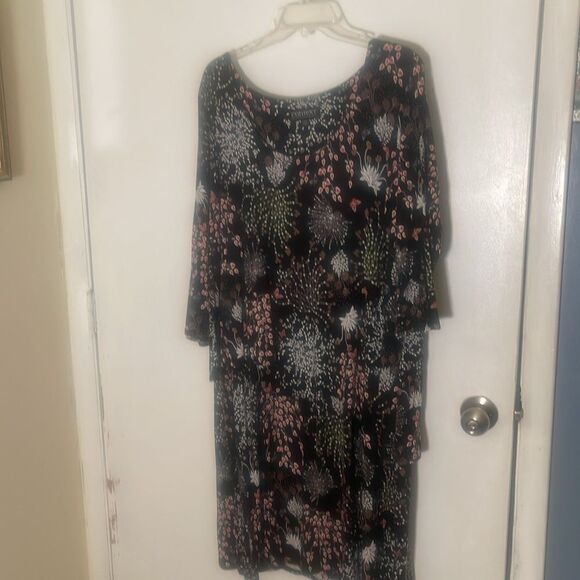 Context at Lord & Taylor Dress with Overlay - Picture 1 of 4